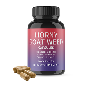 Complément pour Hommes : Capsules de Horny Goat Weed 100% Naturel – Stimulant de Santé et Soutien <span class=keywords><strong>Herbal</strong></span> pour l'Endurance - Product Image 3