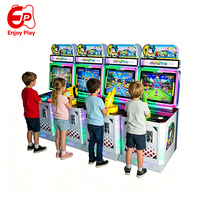 Machine de jeu vidéo à monnayeur pour enfants, vente en gros d'usine, mini borne de tir vidéo HD 32 pouces pour centre de jeux intérieur