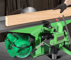 Raboteuse de table réglable 9/10 8 pouces 16 pouces pour le travail du bois, dégauchisseuse de table, machine à découper le placage, 5kW, avec table coulissante - Product Image 6