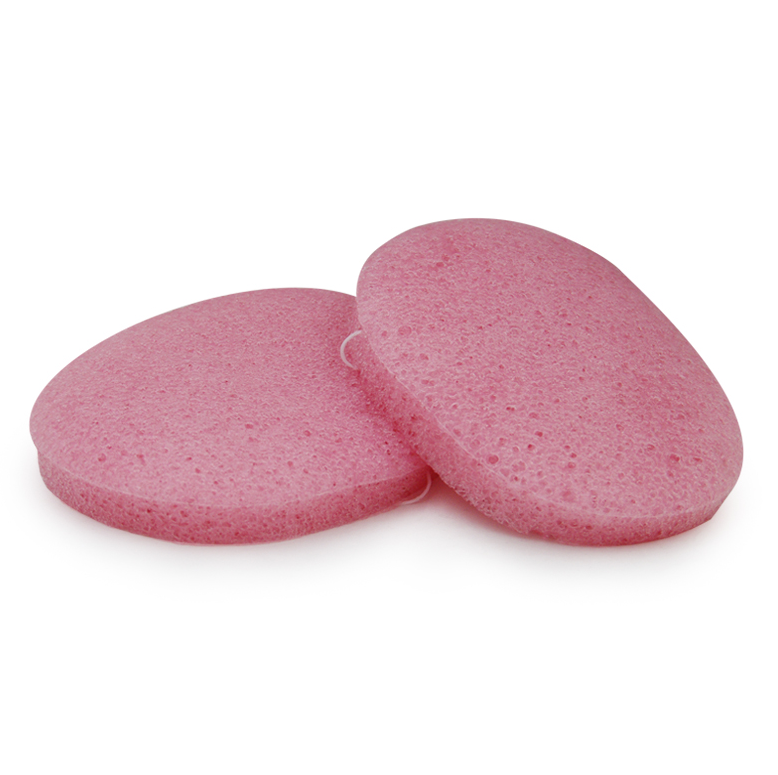 Wholesale 2021 high quality 100% natural non latex exfoliating body face mitt scrub konjac sponges eco friendly