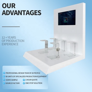 Tùy chỉnh đồng hồ hiển thị giá truy cập Acrylic sản phẩm điện tử đứng được trang bị với màn hình hiển thị LED với 5 Đồng Hồ C đứng - Product Image 2