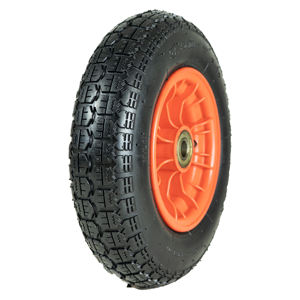 3.50-7空気圧ホイールバロータイヤプラスチックリム付き様々な用途向け - Product Image 4