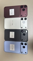 Coque arrière DIY avec cadre intermédiaire pour iPhone 11 (pour conversion en 18 Pro) et XR (pour conversion en 18 Pro)