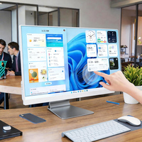 PC Todo en Uno LCD de 27 Pulgadas para Recepción de Hotel, Core I5, 8GB, 256GB SSD, Windows 10, Montaje VESA, OEM