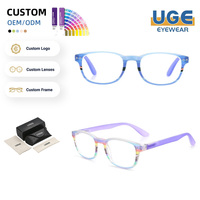 Gafas de Lectura con Filtro de Luz Azul, Alivio de la Fatiga Visual por Computadora, Lentes Transparentes, Estilo Moderno, para Trabajadores de Oficina