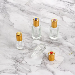 3Ml 6Ml 9Ml 12Ml Dày Dưới Tinh Chất Thủy Tinh Bao Bì Mỹ Phẩm Vai Phẳng Con Lăn Thủy Tinh Chai Tinh Dầu Chai - Product Image 5