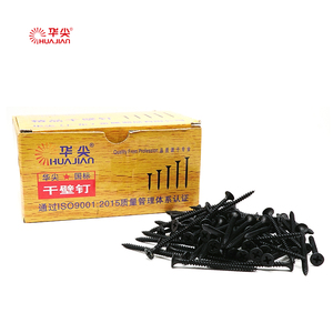 ISO tiêu chuẩn vách thạch cao vít Metric phẳng đầu kẽm mạ Oxit Đen kết thúc Tự Làm tấm thạch cao chìm vách thạch cao vít - Product Image 2