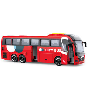 Autobús de Juguete Ligero para Niños, Modelo de Simulación Unisex con Fricción, Hecho de Plástico ABS Resistente, para Edades de 8 a <span class=keywords><strong>13</strong></span> Años - Product Image 4