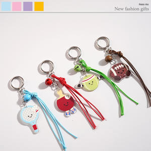 Llavero <span class=keywords><strong>de</strong></span> Acrílico con Mosquetón <span class=keywords><strong>de</strong></span> Dibujos Animados con Diseño <span class=keywords><strong>de</strong></span> Bádminton, <span class=keywords><strong>Tenis</strong></span> <span class=keywords><strong>de</strong></span> <span class=keywords><strong>Mesa</strong></span>, Fútbol, <span class=keywords><strong>Tenis</strong></span>, Anillo <span class=keywords><strong>de</strong></span> Llavero Ligero, Regalo Empresarial - Product Image 2