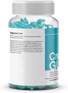 Integratori in Gommose di Creatina Monoidrato Senza Zucchero Vegani 3000mg Pre-Allenamento Energizzanti Aromatizzati Etichetta Privata OEM all'Ingrosso - Product Image 3