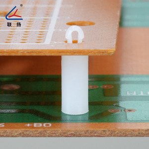 Lianyang <b>Nylon</b> <b>Spacer</b> Column Pa66 2-22mm Snap On Insulating Support For Pc Board Mounts - Product Image 3