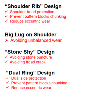 Pneu de camion minier <span class=keywords><strong>ETOH</strong></span> 14.00R25, motif chaud pour camion à benne basculante à large carrosserie, pneu TT/TL 1400R25 résistant à la chaleur - Product Image 5