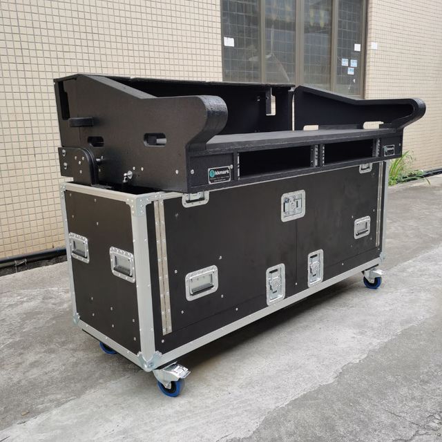 Kkmark Customized PRO DJ Audio Equipment Flip Flight Road case Mixer Case for Digico SD8 SD89 SD10