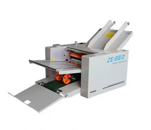 Máquina Plegadora de Papel para Folletos de Alta Velocidad Estándar ZE-8B/2, Máquina Automática para Plegar Documentos - Product Image 3