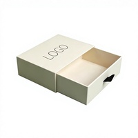 Boîte cadeau en carton rigide avec logo personnalisé, matériaux recyclés écologiques de qualité supérieure, avec laminage mat en feuille d'or
