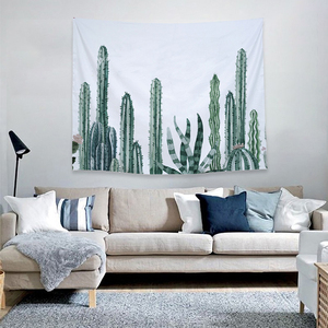 Imprimer Mandala Hotsale Accrochant <span class=keywords><strong>Hippie</strong></span> Coton Chinois Pas Cher Cactus Décoratif Art Mural Boho Imprimé Bohème Tapisserie - Product Image 5