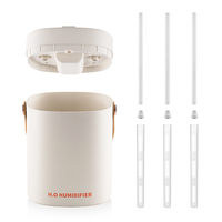 Humidificateur d'air à brume d'eau à grande capacité de réservoir d'eau, produit intelligent pour la maison, vente chaude, lumière nocturne USB, humidificateur d'air