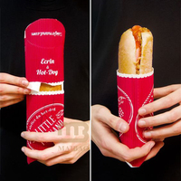 Boîte d'emballage personnalisée pour burrito, shawarma et kebab, écologique, jetable, pour vente en gros et à emporter