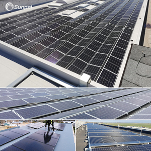 Rayonnage à ballast Sunpal système de supports de panneau solaire à toit plat support de montage de module solaire PV est à ouest - Product Image 6