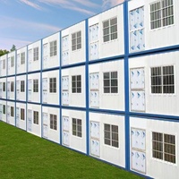 Maison préfabriquée en acier galvanisé ignifuge, imperméable, coupe-vent et insonorisée, en kit, à faible coût, pour la construction scolaire