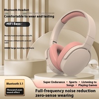 Headphone LED P2961 Populer Lintas Negara, Nirkabel All-Inclusive, Bass Kuat, Daya Tahan Lama, Bluetooth, Penjualan Langsung
