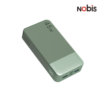NOBIS 45W Power Bank 20000Mah Slim Portable Smart Led Display Power Banks dengan Pengisian Cepat untuk Semua Perangkat Seluler