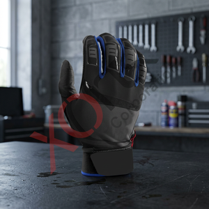 Guantes de Bateo de Béisbol de Cuero Negro de Alta Calidad, Ambidiestros, Ecológicos y Duraderos - Product Image 3