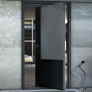 Puertas DE SEGURIDAD DE ACERO INOXIDABLE sólidas de entrada principal exterior resistente antirotura residencial moderna de gama alta a medida recientemente - Product Image 6