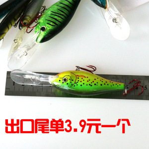Señuelo de Pesca Artificial de Plástico para Lubina, Señuelo de Agua Dulce YJ-L-112 Weihai Printed - Product Image 2