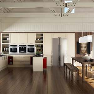 Conception d'armoires de cuisine en bois massif de noyer - Product Image 3