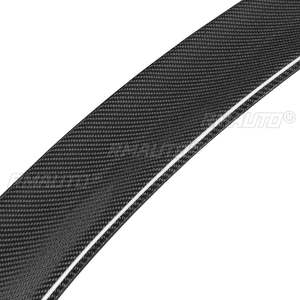 สปอยเลอร์หลังคาร์บอนไฟเบอร์แท้ทรง V รุ่น W204 สำหรับรถยนต์เมอร์เซเดสเบนซ์ W204 C250 C300 C63 4 ประตู ปี 2008-2014 - Product Image 6