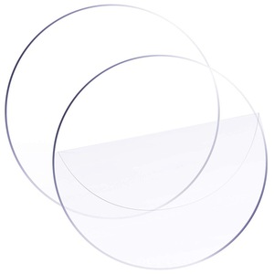 Circular Acrylic <b>Board</b> <b>Cake</b> Display <b>Board</b>, High Transparency Acrylic Diy Circular Ornament Tray - Product Image 6