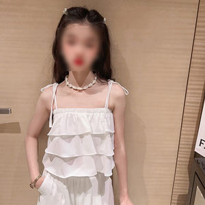 Ensemble d'Été Décontracté Deux Pièces pour Adolescentes – Vêtements Stylisés sans Manches - Product Image 6