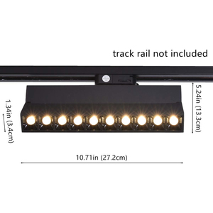 ระบบรางไฟรางอลูมิเนียมปรับได้ ขนาด 5 มม. พร้อมหลอดไฟ LED แม่เหล็ก ราคาส่ง - Product Image 3