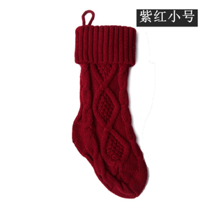 Haute qualité 100% acrylique 37cm câble tricot motif décor à la maison personnalisé personnalisé <span class=keywords><strong>chaussettes</strong></span> suspendues bas de noël - Product Image 5