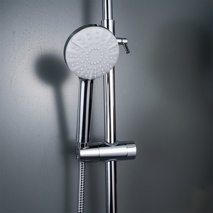 Support de pince coulissant en plastique chromé ABS réglable Support de <span class=keywords><strong>douche</strong></span> à main <span class=keywords><strong>universel</strong></span> pour robinet de salle de bain Accessoires de qualité - Product Image 1