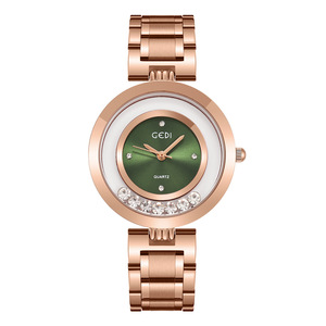 Reloj de Cuarzo Creativo con Pedrería para Mujer, de Acero Inoxidable, Resistente al Agua - Product Image 4