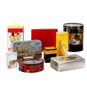 กระป๋องโลหะขนาดใหญ่กระป๋องชากระป๋องบรรจุชาสไตล์จีนคลาสสิก - Product Image 1