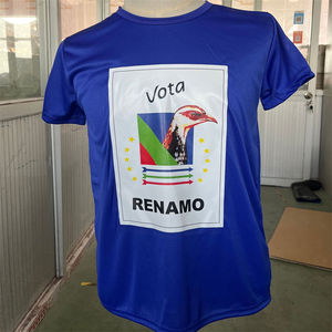 Camiseta de campaña electoral básica personalizada personal de gran tamaño de alta calidad Camisetas políticas lisas en blanco - Product Image 2