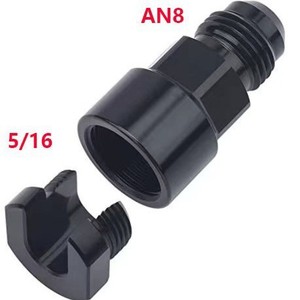 Raccord de tuyau de carburant pour An6 An8, connecteur en aluminium 5/16 3/8 pour tuyau Ls1 Ls3, pièce de rechange D1409 - Product Image 5