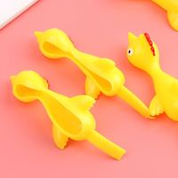 Divertidos Dedos de Pollo de Plástico Elásticos, Juguete Clásico de Lanzamiento para Niños y Niñas de 5 a 7 Años