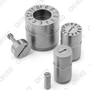 फैक्टरी मोल्ड घटक थोक दोहरे रिंग मोल्ड तारीख महीने और वर्ष की तारीख संकेतक चिह्नित पिन - Product Image 3