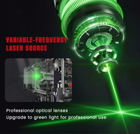 Niveau laser vert 4D industriel 12 lignes à auto-nivellement, direct usine, système IP54, portée 0-25m pour intérieur/extérieur