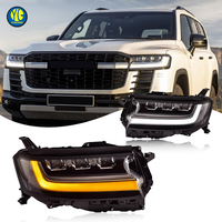 Feux avant YU GUANG pour Toyota 2022 2023 LC300 LC300, mise à niveau des phares, phares avant entièrement LED, lampes LED pour Land Cruiser