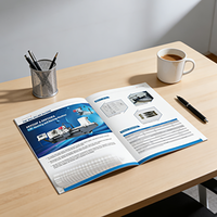 Impression de brochures de haute qualité avec reliure parfaite, brochure personnalisée pour profil d'entreprise, impression de brochures avec reliure à point de selle