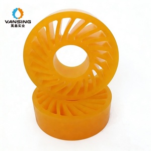 Roue de pressage et d'alimentation en polyuréthane pour ligne de production de machines à papier - Product Image 5