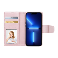 Étui magnétique Hanman pour iPhone – Étui portefeuille 2-en-1 en cuir divisé pour iPhone 18, 17, 16E, 15, 14, 13, 12, 11 Pro Max