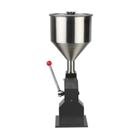 Machine de remplissage de crème, de gloss et de pâte pour les mains en métal de petite taille A-03