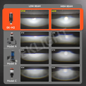 6000K 30000LM H4 Double Lentille Led Projecteur Lentille H1 HB3 H4 130W Voiture Bi Led Phare Lentille H11 <span class=keywords><strong>Moto</strong></span> Led Voiture Lumières pour <span class=keywords><strong>BMW</strong></span> F30 - Product Image 4