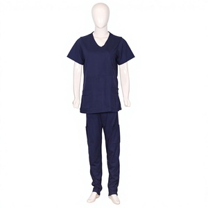 Wholesale Carewear Sports Custom Design Medical <b>Scrubs</b> Uniforms Jersey Fabric Women's <b>Scrub</b> Suit Set Needle Detection Hospital - Product Image 1